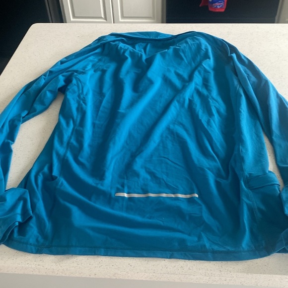 ๐ Tommy John Men's Performance Tech Quarter Zip Pullover Marine Blue Medium ๐ - Picture 4 of 4